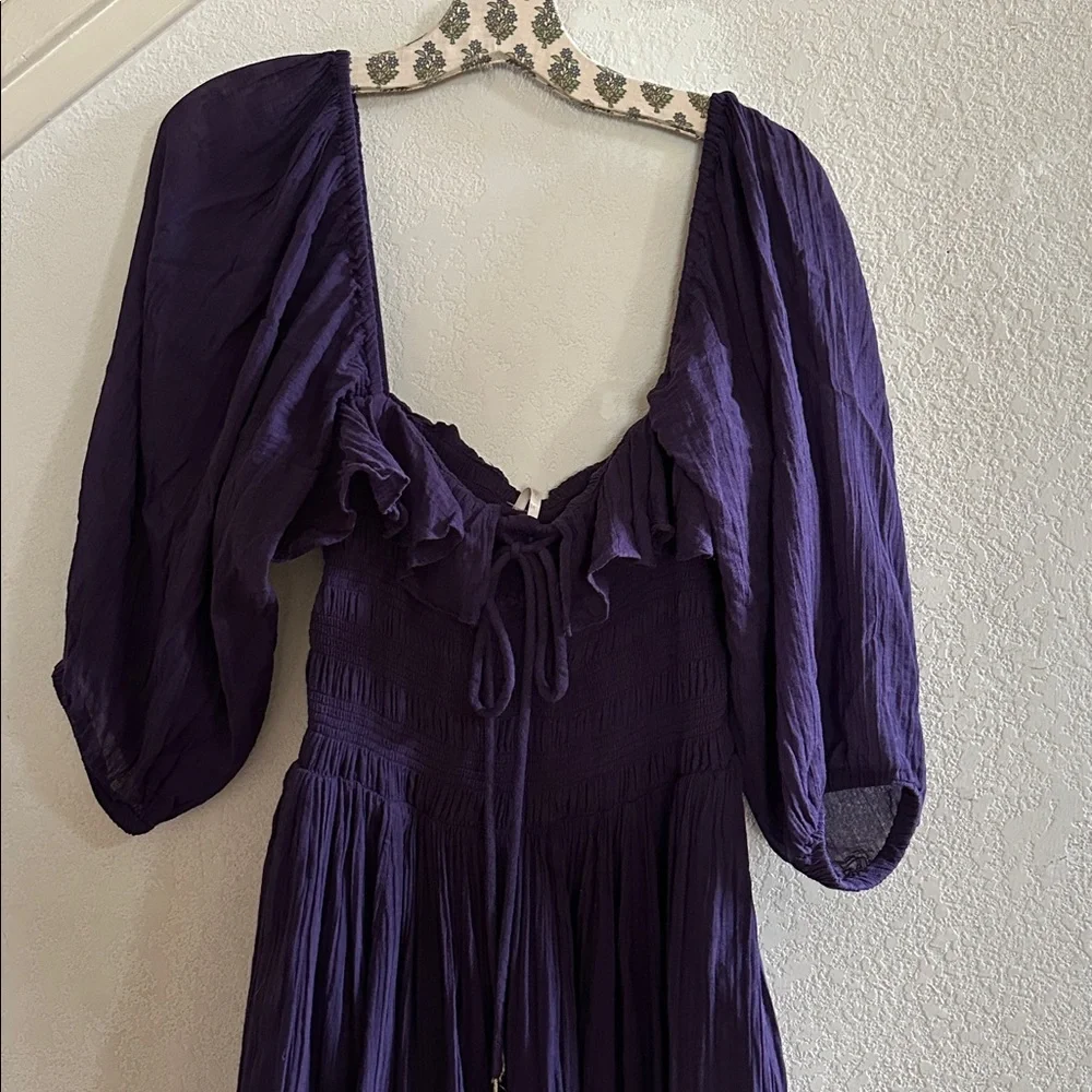 Free People Plum Midi Dress